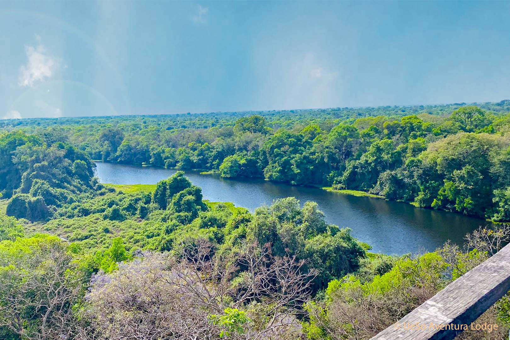 Vista para o Rio Claro