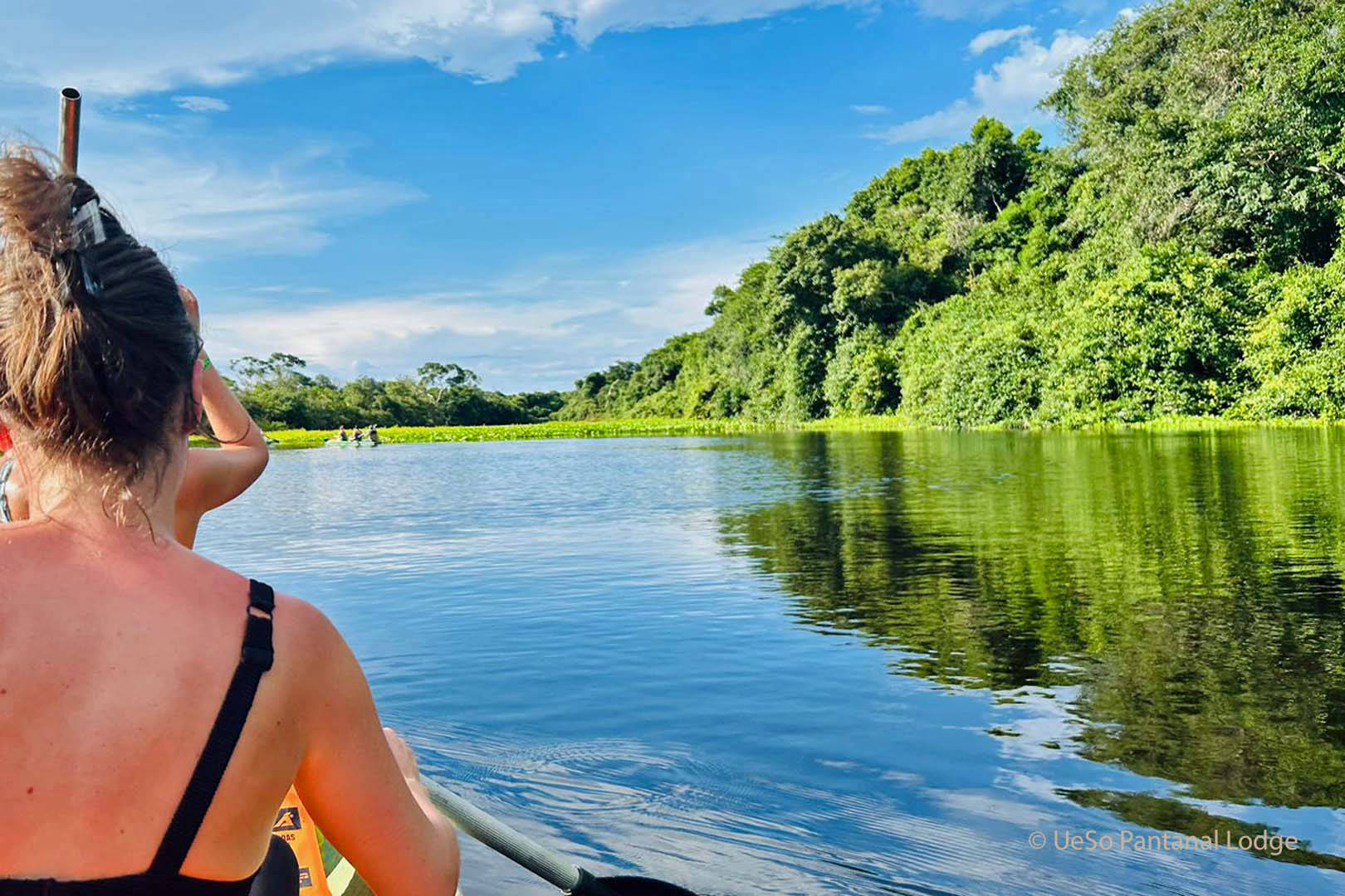 Passeios de caiaque no Rio Claro